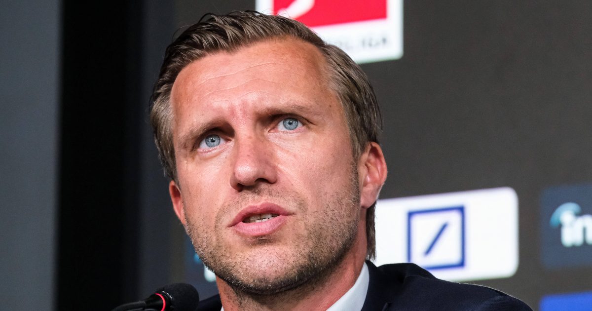  Sportvorstand Markus Krösche hat klare Erwartungen an die Mannschaft. (Bild: IMAGO / Eibner)