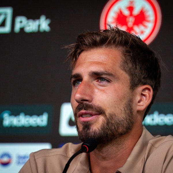  Torhüter Kevin Trapp zeigt sich nach dem Sieg über Aufsteiger Heidenheim sichtlich erleichtert (Archivbild) (Foto: Frederic Schneider/SGE4EVER.de)
