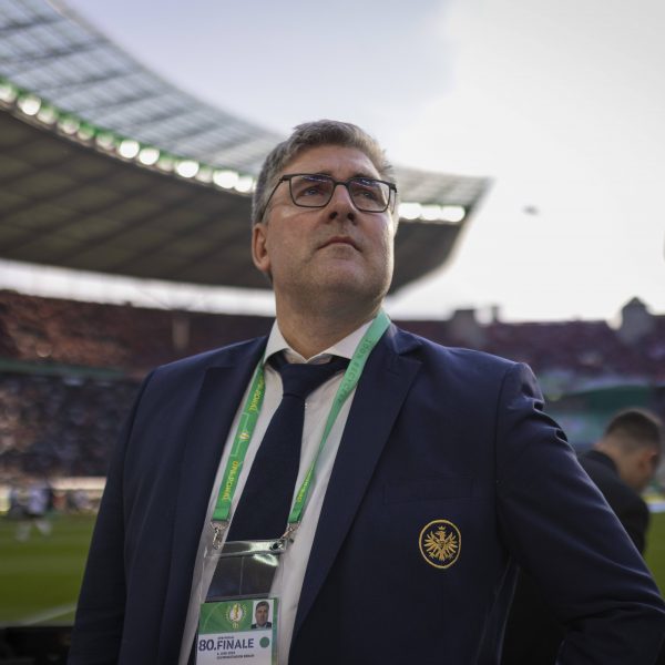  SGE-Vorstandssprecher Axel Hellmann vertritt in der europäischen Klub-Vereinigung künftig den Fußball-Mittelstand. (Foto: IMAGO / Moritz Müller)