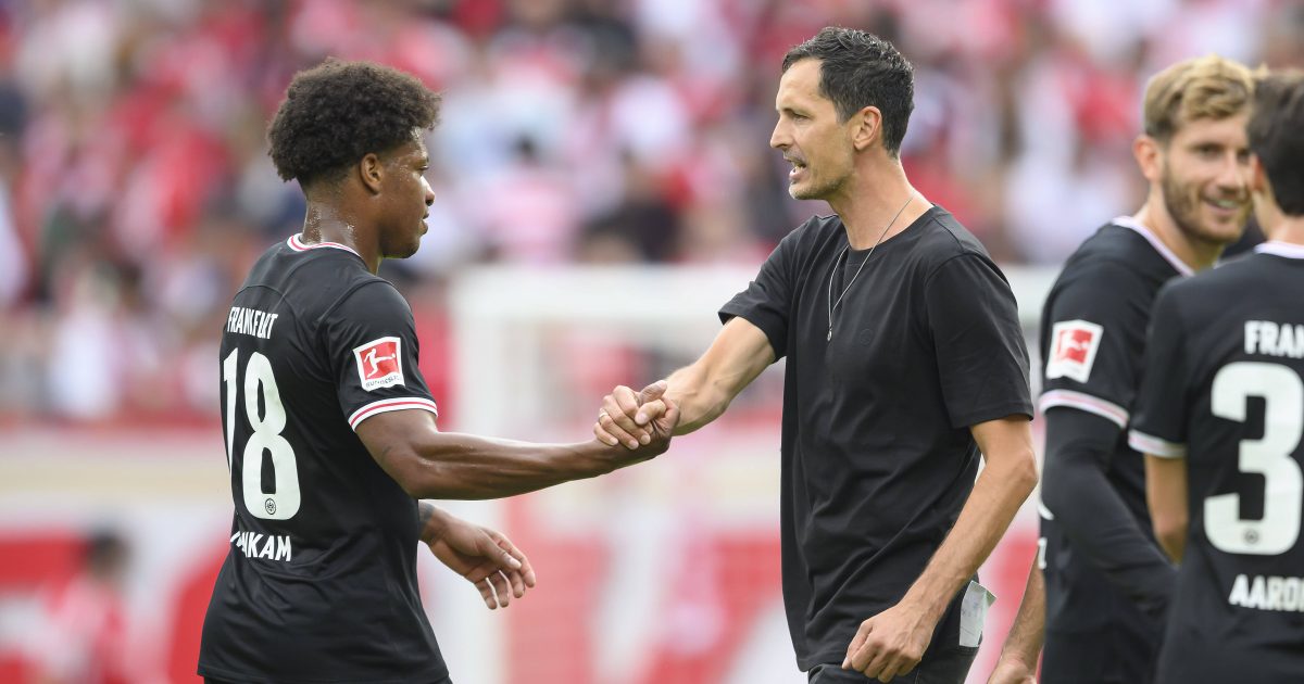 Toppmöller fürchtet, dass seine Stürmer in der Dreifachbelastung ermatten könnten. (Foto: IMAGO / Sven Simon)