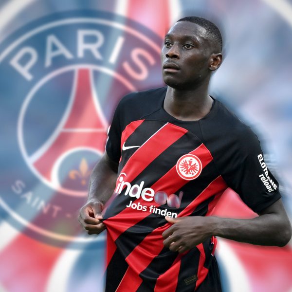  Randal Kolo Muani ist also doch noch zu Paris gewechselt. Ein Abschied mit vielen unschönen Nebengeräuschen. (Foto: imago images / Sven Simon)