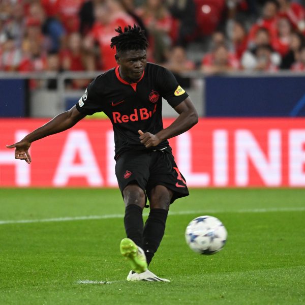  Salzburger Karim Konaté steht auf dem Zettel der SGE. (IMAGO / GEPA pictures)