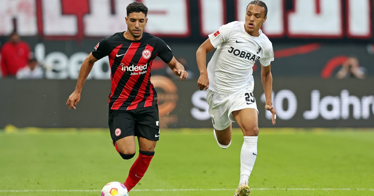  Die SGE liefert sich mit dem SC Freiburg ein Duell auf Augenhöhe. (Foto IMAGO / Jan Huebner)