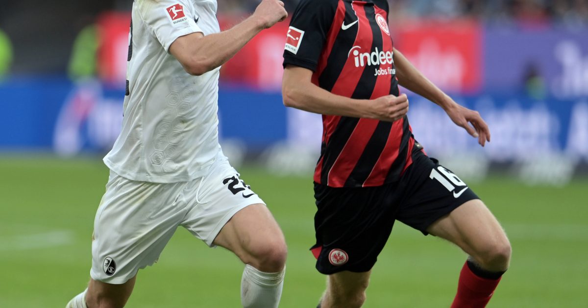 Beeindruckend selbstbewusst und Ballsicher präsentiert sich Hugo Larsson aktuell im Adlerdress (Bild: IMAGO images / HJS)