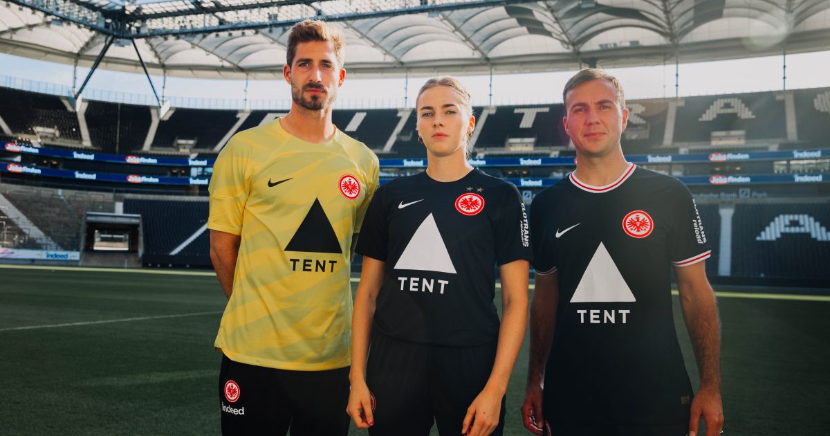 Die Adler werden gegen Heidenheim in Sondertrikots auflaufen. (Foto: Eintracht Frankfurt)