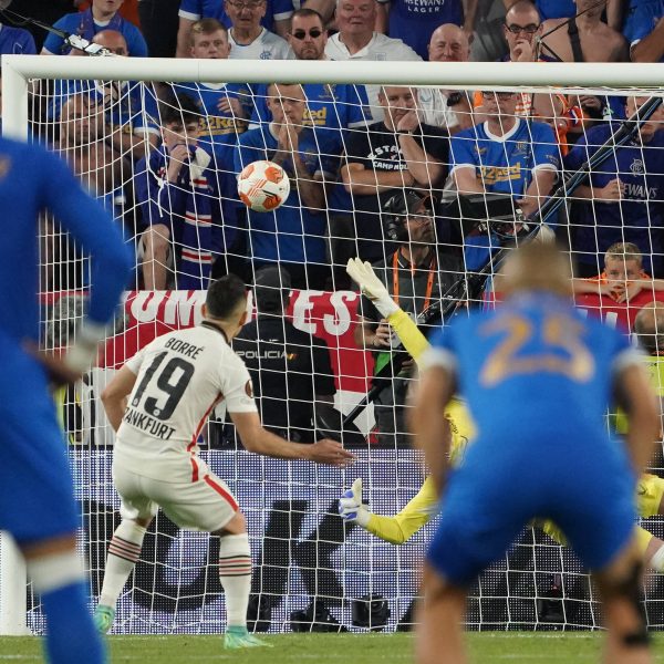  Der Moment des Glücks beim Europapokalsieg 2022. (Foto: Imago/Schüler)