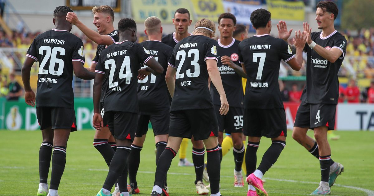  In der zweiten Pokalrunde ist die SGE bei Viktoria Köln zu Gast. (Foto: Imago / Jan Huebner)