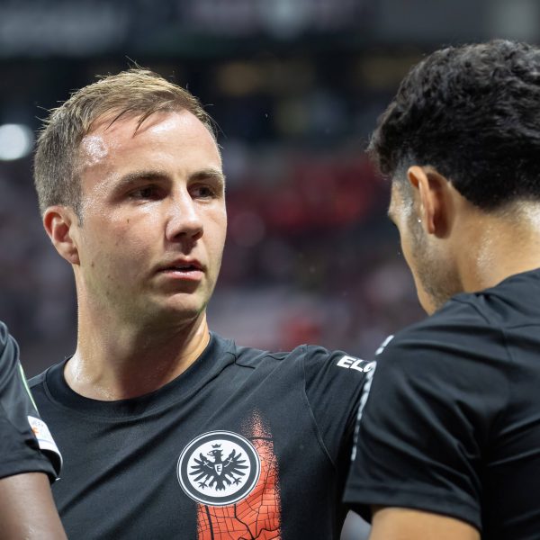  Die Eintracht muss am morgigen Donnerstagabend auf Mario Götze verzichten. (Foto: IMAGO / Kessler-Sportfotografie)
