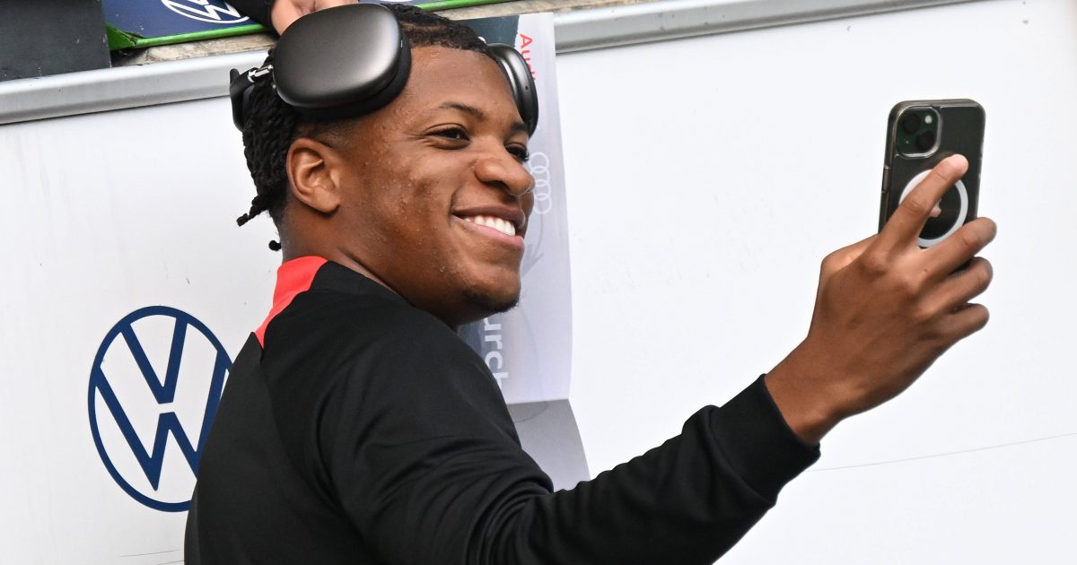  Jessic Ngankam fühlt sich in Frankfurt sehr wohl. (Foto: Imago/Jan Huebner)