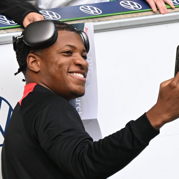  Jessic Ngankam fühlt sich in Frankfurt sehr wohl. (Foto: Imago/Jan Huebner)