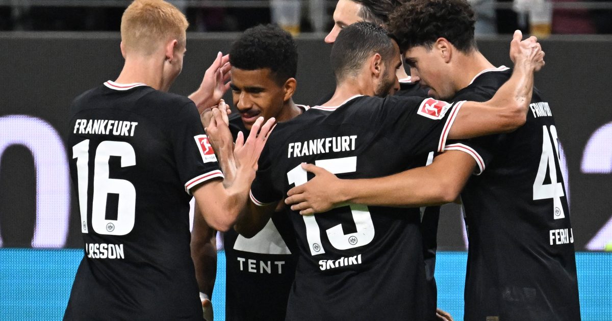  Ansgar Knauff erhöhte in der zweiten Hälfte auf 2:0 und besorgte damit den zweiten Saisonsieg. (Foto: IMAGO / Jan Huebner)