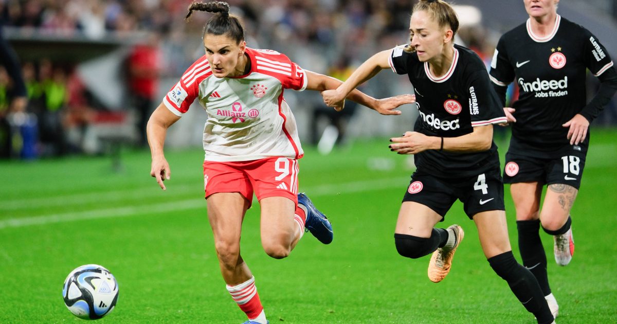  Gegen die Frankfurter Defensive gab es kein Durchkommen. (Foto: IMAGO / DiZ-PiX)