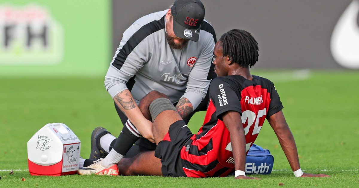  Konnte der Mannschaft gegen Mainz kaum helfen: Stürmer Noel Futkeu verletzte sich bereits früh im Spiel. (Foto: IMAGO / Rene Schulz)