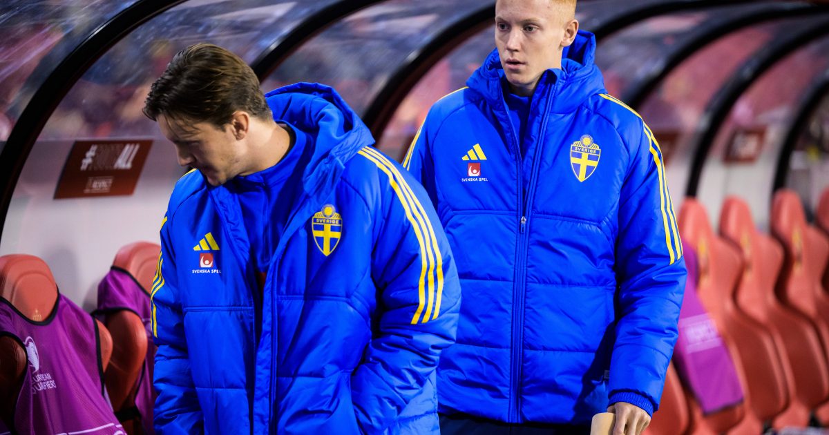 Hugo Larsson (rechts) kam gegen Belgien nicht zum EInsatz. (Foto: imago/Bildbryan)