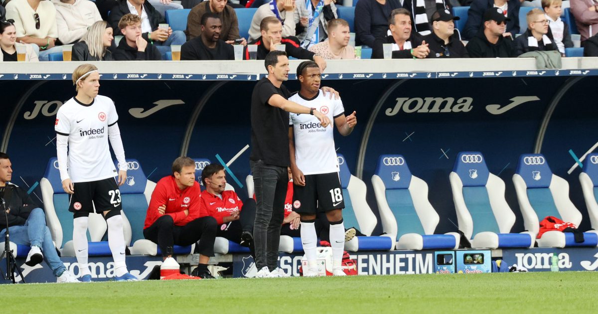  Setzt nicht immer auf die gleiche Elf: SGE-Coach Dino Toppmöller (Foto: IMAGO / Sportfoto Rudel)