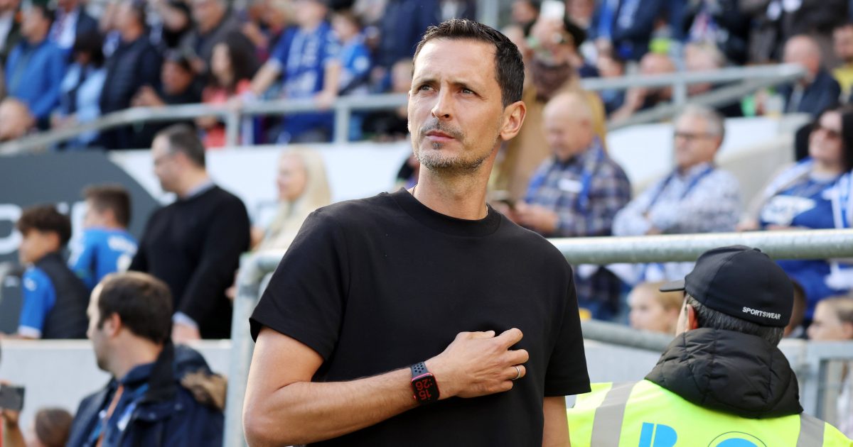  Dino Toppmöller möchte mit einem Sieg gegen Helsinki, den Grundpfeiler fürs Weiterkommen legen. (Foto: IMAGO / Sportfoto Rudel)