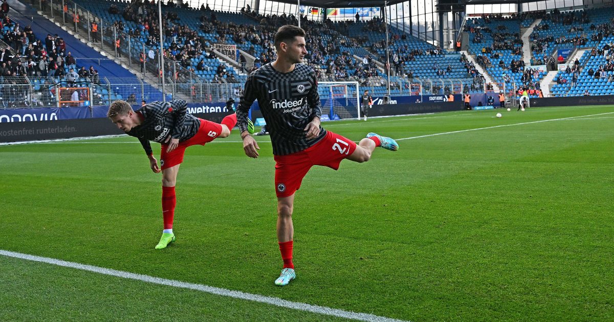  Kristijan Jakic und Lucas Alario sind Abschiedskandidaten der SGE. (Imago / Jan Huebner)