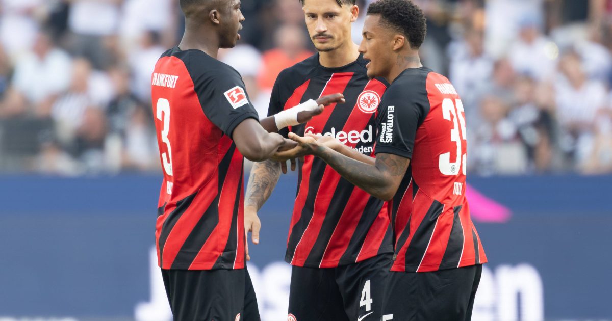  Die SGE muss auf gleich zwei Stamm-Verteidiger verzichten. (Foto: IMAGO / Kessler-Sportfotografie)