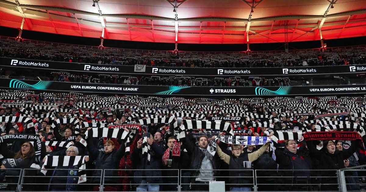  Die SGE rechnet mit der größten Kulisse seit dem Umbau. (Foto: IMAGO / osnapix)