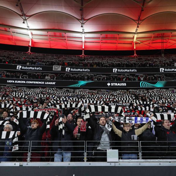  Die SGE rechnet mit der größten Kulisse seit dem Umbau. (Foto: IMAGO / osnapix)