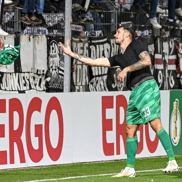  dreimal Grahl, dreimal Sieg. Und das in der Liga, auf internationaler Ebene und jetzt auch im Pokal (Bild: IMAGO images / Eibner)
