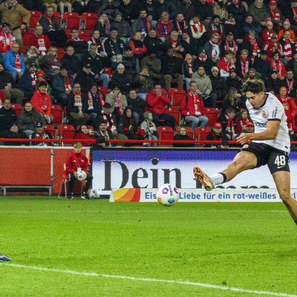  Nacho Ferri konnte gegen Union Berlin sein erstes Bundesliga-Tor erzielen. (Foto: IMAGO / Eibner)