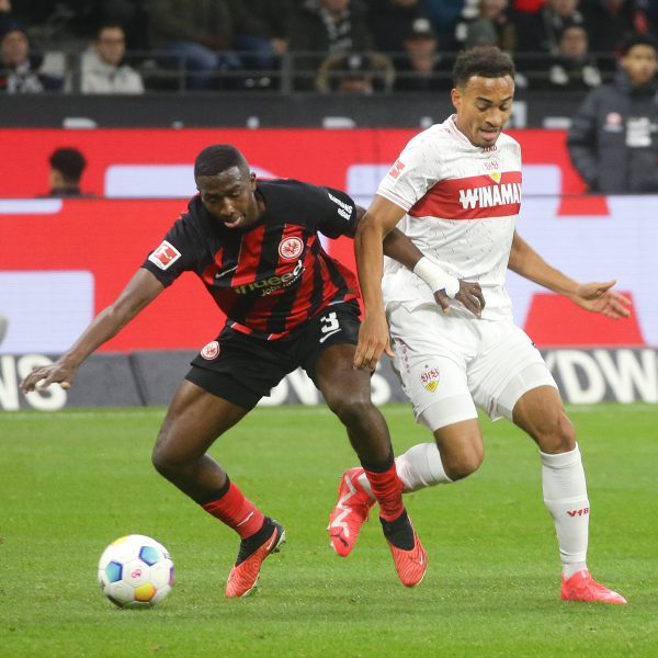  Die SGE versuchte viel, hatte gegen Stuttgart aber keinen guten Tag erwischt! (Foto: IMAGO / Pressefoto Baumann)