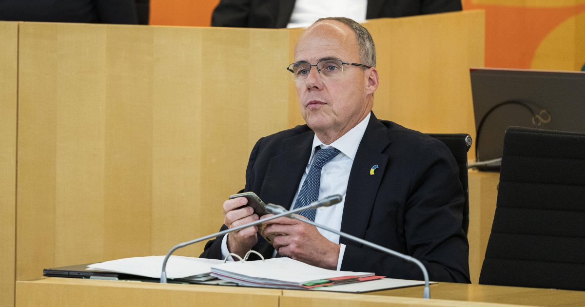  Hessens Innenminister Peter Beuth (Foto: IMAGO / rheinmainfoto)