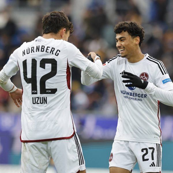  Nathaniel Brown gilt als großes Abwehr-Talent. (Foto: IMAGO / Zink)