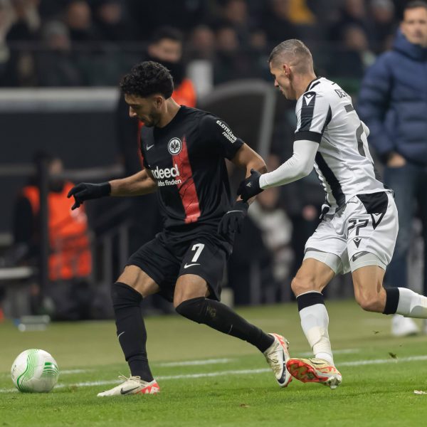  Sein viertes Tor auf internationaler Ebene reichte leider nicht: Omar Marmoush (Bild: IMAGO images / eu-media)