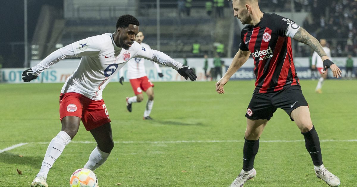 Kürzlich noch Gegner, in wenigen Tagen Teamkameraden: Marc Wachs wechselt zum OFC. (Foto: IMAGO / Beautiful Sports)