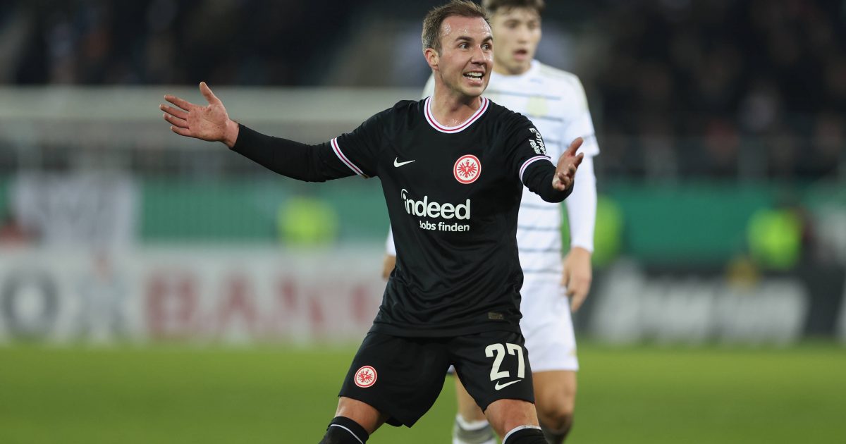  Mario Götze konnte seiner Mannschaft heute nicht helfen. (Foto: IMAGO / HMB-Media)