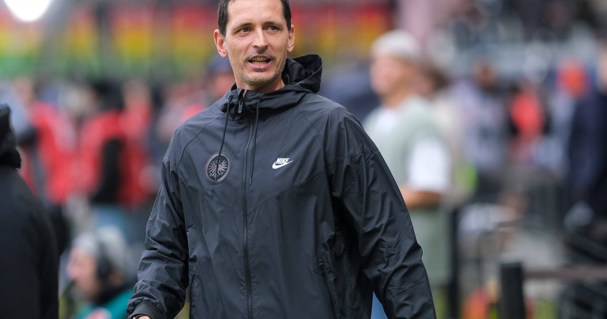  Dino Toppmöller kann zufrieden auf die erste Hinrunde mit der SGE blicken. (Foto: Imago / Eibner)