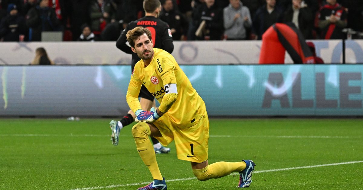  Der erste Gegentreffer geht auf die Kappe von Kevin Trapp. (Foto: IMAGO / Jan Huebner)