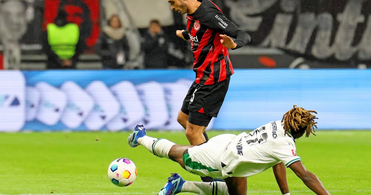  Ellyes Skhiri gab sein Comeback für die SGE. (Foto: IMAGO / Fotostand)