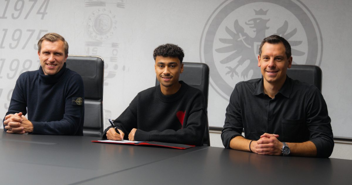 Nathaniel brown kommt vom 1. FC Nürnberg an den Main. (Foto: Eintracht Frankfurt)