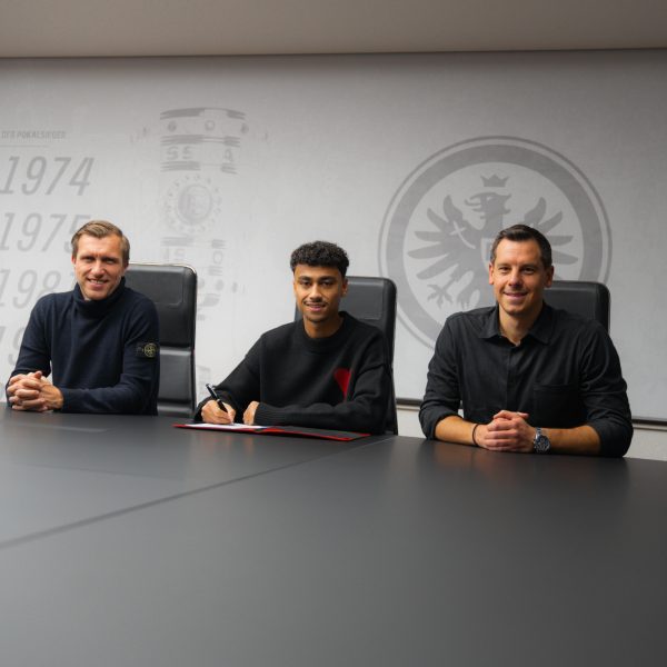  Nathaniel brown kommt vom 1. FC Nürnberg an den Main. (Foto: Eintracht Frankfurt)