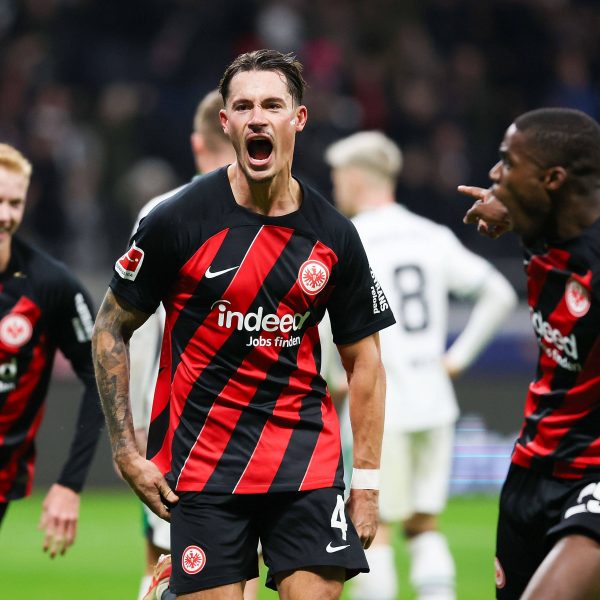  Robin Koch ist schon nach einem halben Jahr unumstrittener Leader der SGE. (Foto: IMAGO / HMB-Media)