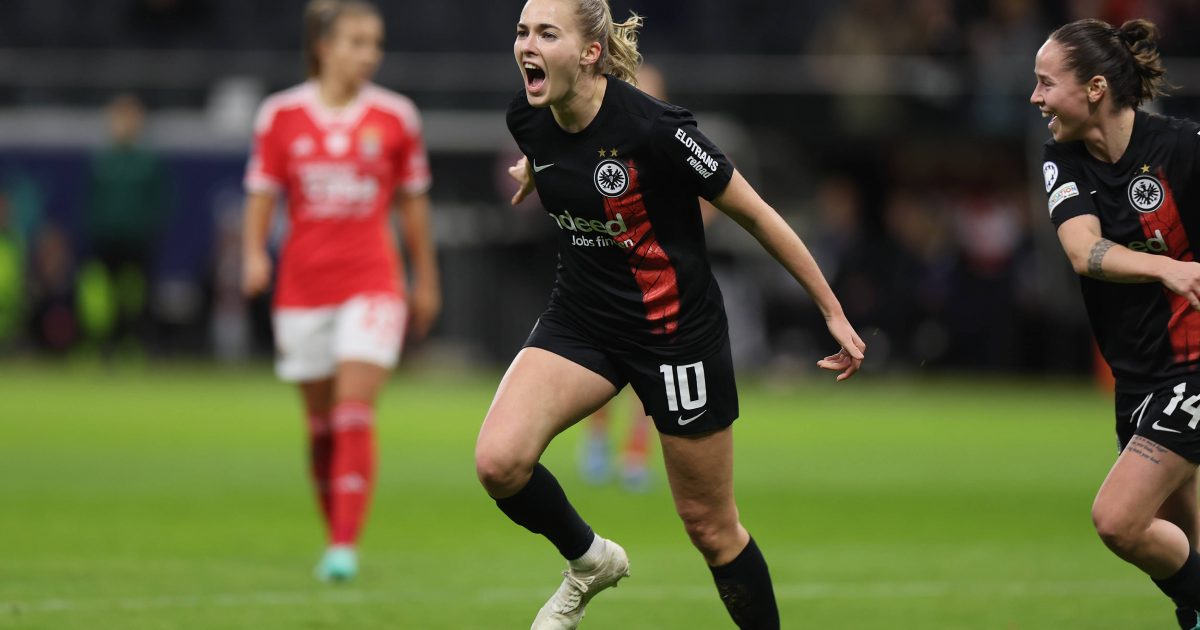  Laura Freigang ist Leistungsträgerin bei der SGE. (Foto: IMAGO / HMB-Media)