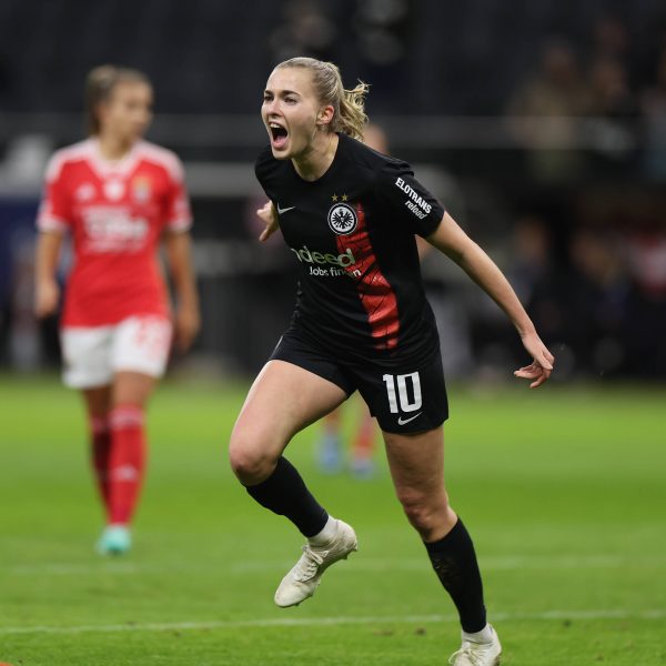  Laura Freigang ist Leistungsträgerin bei der SGE. (Foto: IMAGO / HMB-Media)