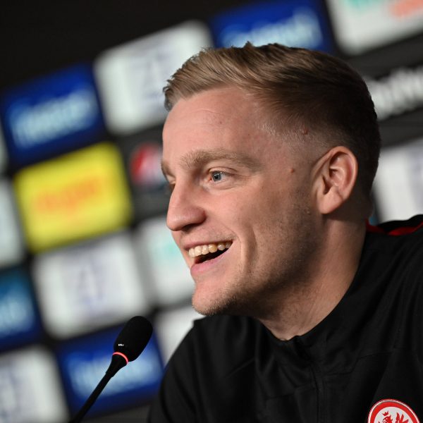  Donny van de Beek möchte bei der Eintracht zu alter Stärke zurückfinden. (Foto: IMAGO / Jan Huebner)
