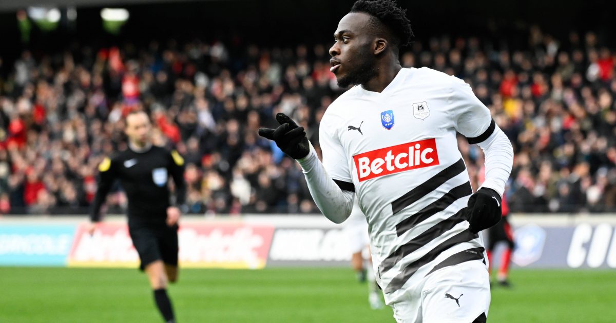  Zuletzt im französischen Pokal der Matchwinner mit zwei Toren: Arnaud Kalimuendo (Bild: IMAGO images / PanoramiC)