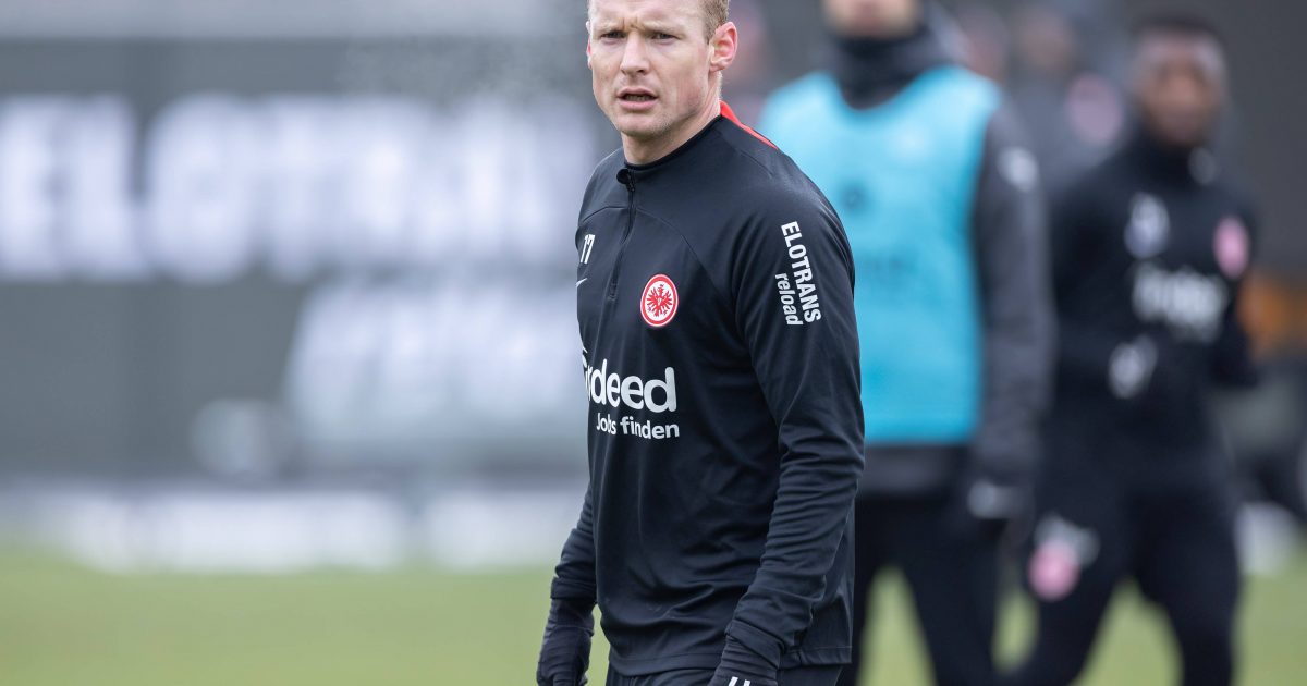  Sebastian Rode freut sich, wieder mit der Mannschaft trainieren zu können. (Foto: IMAGO / Kessler-Sportfotografie)