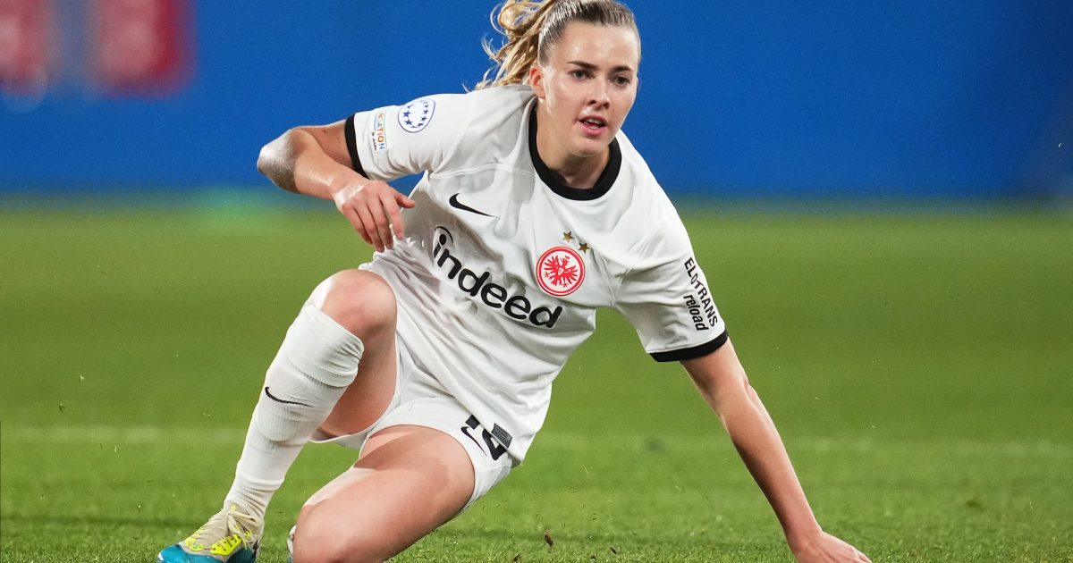  Laura Freigang scheidet mit der SGE aus der Champions League aus. (Foto: IMAGO / Pressinphoto)