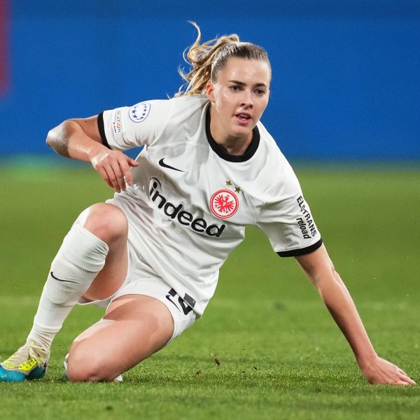  Laura Freigang scheidet mit der SGE aus der Champions League aus. (Foto: IMAGO / Pressinphoto)