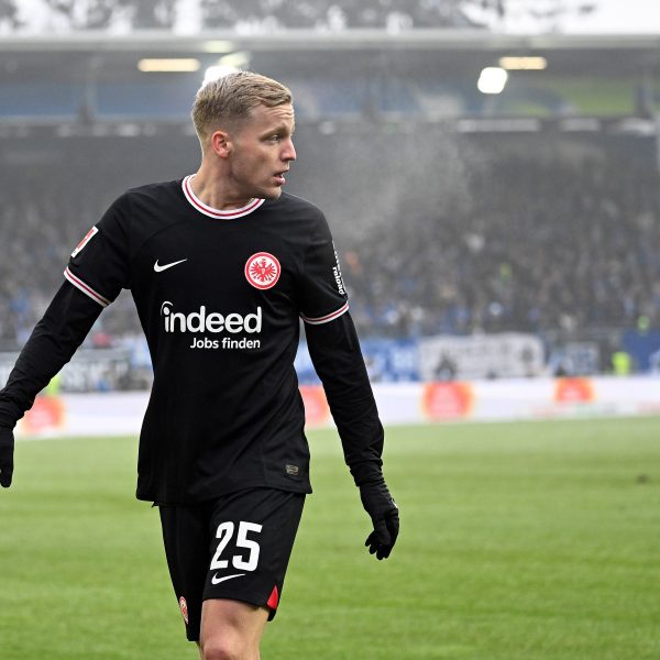  Donny van de Beek fehlt wohl im Aufgebot für die Conference League. (Foto: IMAGO / Jan Huebner)