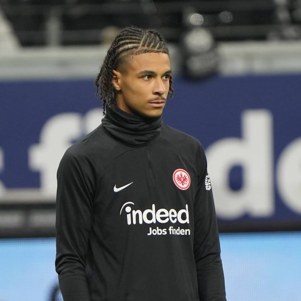  Jean-Mattéo Bahoya möchte sich bei der Eintracht weiterentwickeln. (Foto: IMAGO / Schüler)