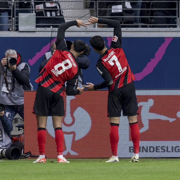  Mit dem einzigen Torschuss durch Omar Marmoush kam die Eintracht zum Torerfolg. (Bild: IMAGO / BeautifulSports)