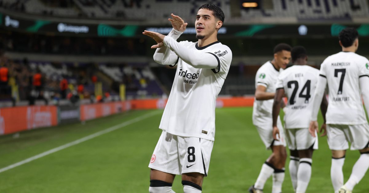 Fares Chaibi brachte die SGE mit einem Tor und einer Vorlage auf die Siegerstraße. (Foto: IMAGO / HMB-Media)