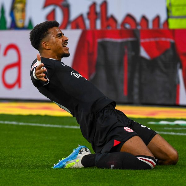  Nach seinem Leistungsloch nun mit einem überzeugenden Auftrit: Ansgar Knauff (Bild: IMAGO / BeautifulSports)